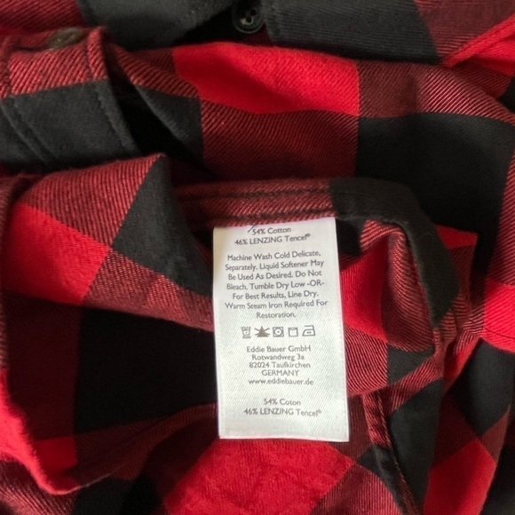 Eddie Bauer XL Firelight Flannel Shirt. I only wore once. - Picture 8 of 9